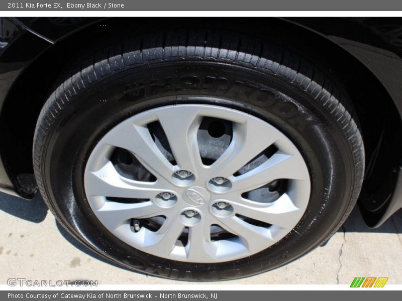 Ebony Black / Stone 2011 Kia Forte EX