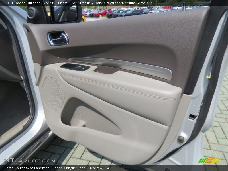 Bright Silver Metallic / Dark Graystone/Medium Graystone 2011 Dodge Durango Express