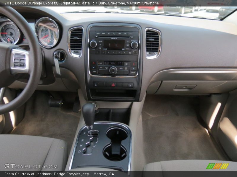Bright Silver Metallic / Dark Graystone/Medium Graystone 2011 Dodge Durango Express