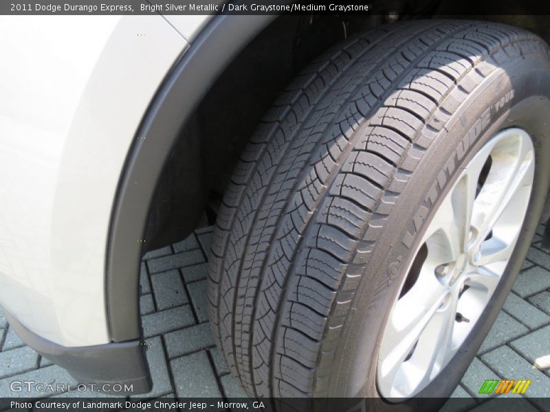 Bright Silver Metallic / Dark Graystone/Medium Graystone 2011 Dodge Durango Express
