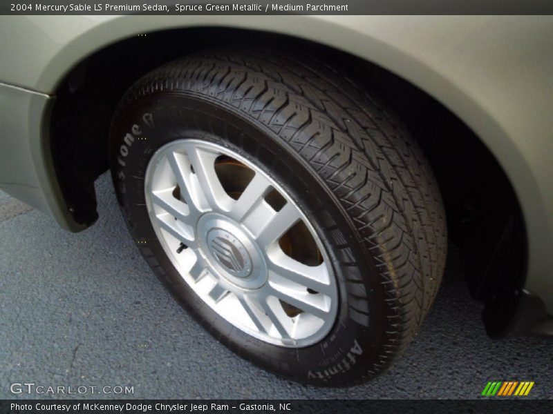 Spruce Green Metallic / Medium Parchment 2004 Mercury Sable LS Premium Sedan