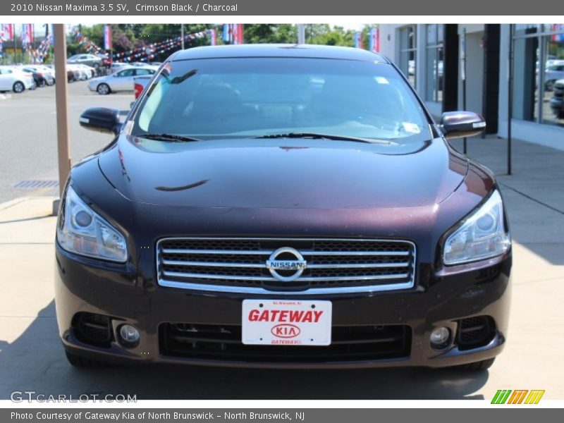 Crimson Black / Charcoal 2010 Nissan Maxima 3.5 SV
