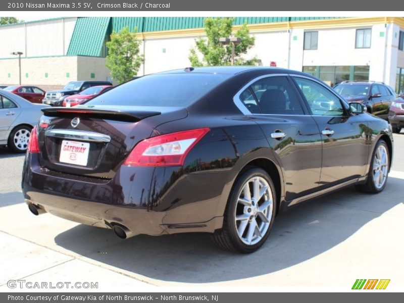 Crimson Black / Charcoal 2010 Nissan Maxima 3.5 SV