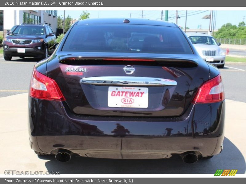 Crimson Black / Charcoal 2010 Nissan Maxima 3.5 SV