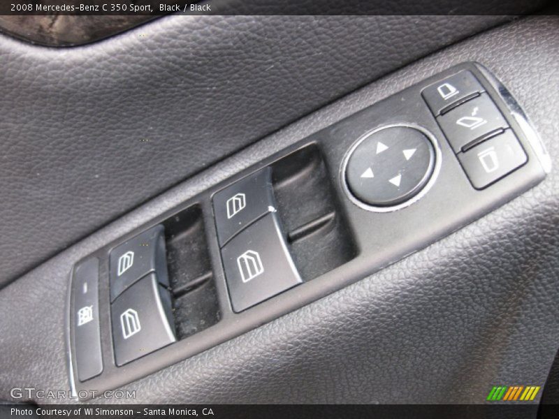 Black / Black 2008 Mercedes-Benz C 350 Sport