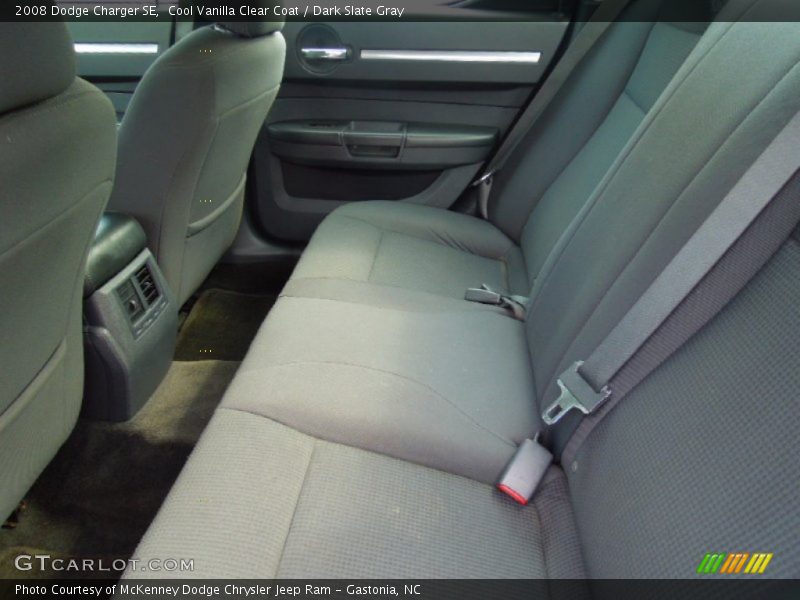 Cool Vanilla Clear Coat / Dark Slate Gray 2008 Dodge Charger SE