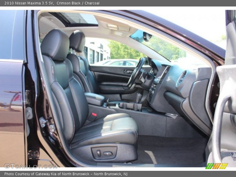 Crimson Black / Charcoal 2010 Nissan Maxima 3.5 SV