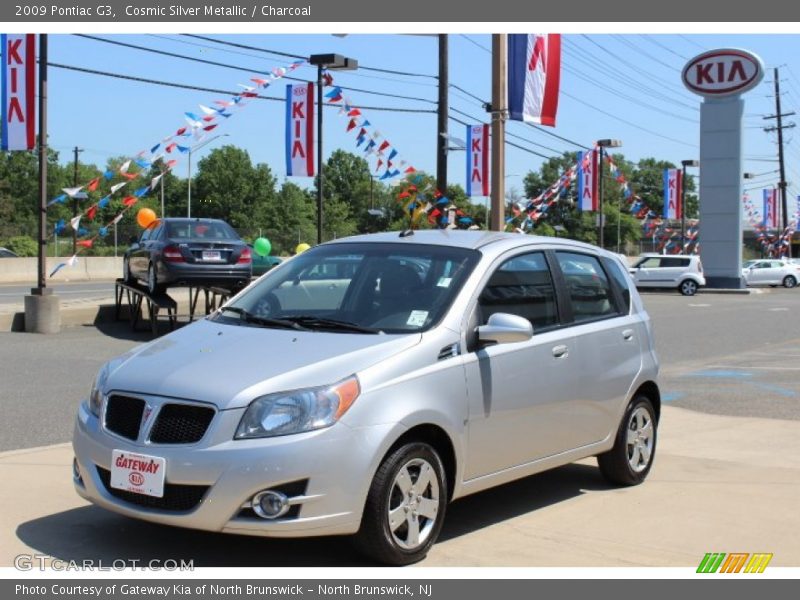 Cosmic Silver Metallic / Charcoal 2009 Pontiac G3