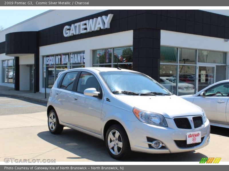 Cosmic Silver Metallic / Charcoal 2009 Pontiac G3