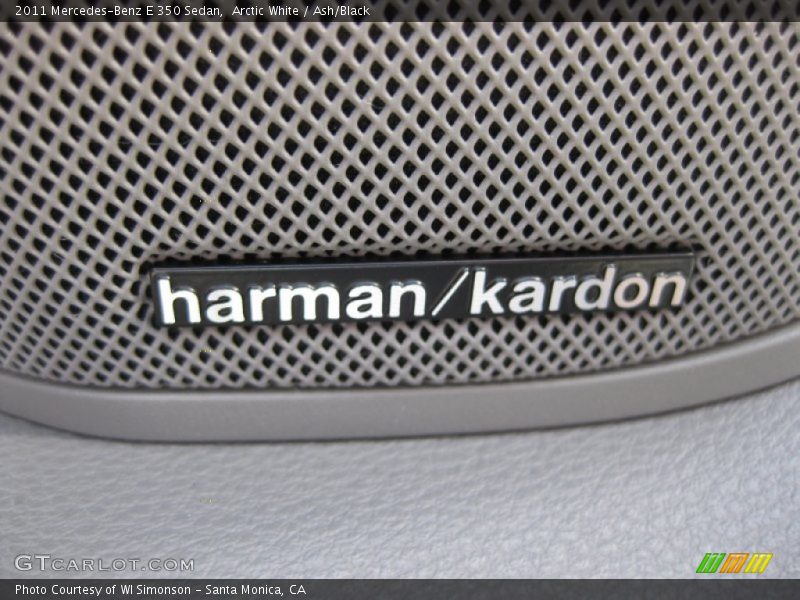 Arctic White / Ash/Black 2011 Mercedes-Benz E 350 Sedan