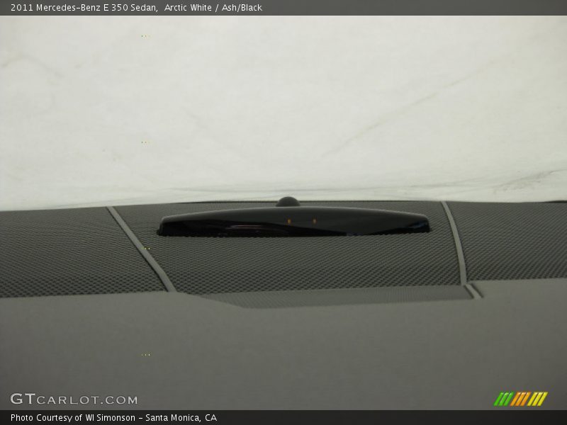 Arctic White / Ash/Black 2011 Mercedes-Benz E 350 Sedan