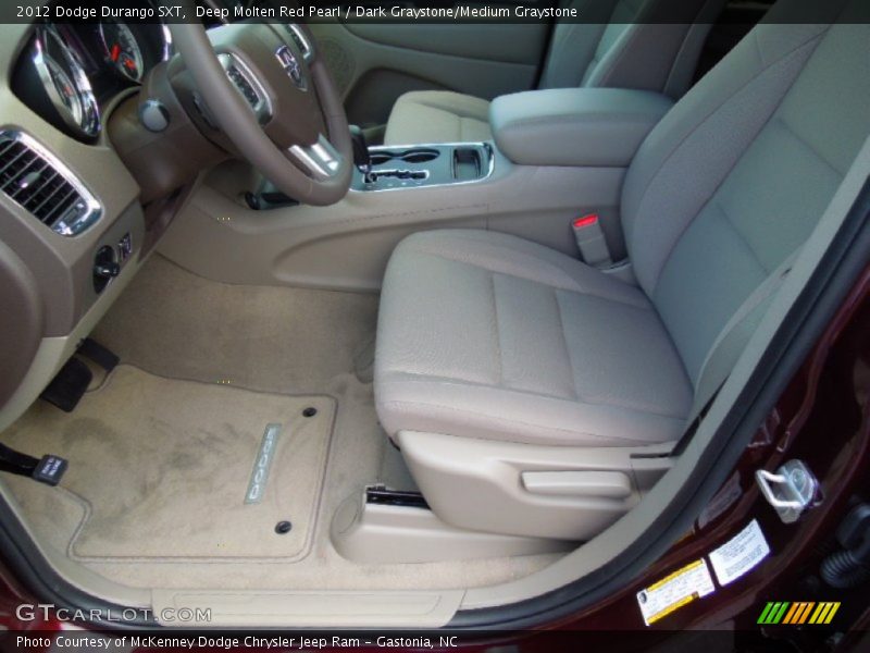 Deep Molten Red Pearl / Dark Graystone/Medium Graystone 2012 Dodge Durango SXT