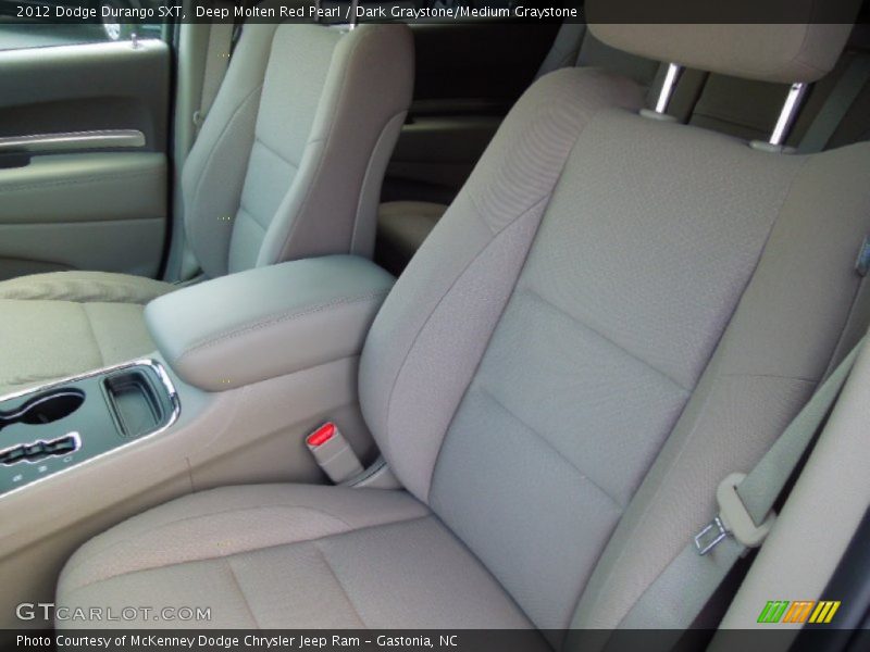 Deep Molten Red Pearl / Dark Graystone/Medium Graystone 2012 Dodge Durango SXT