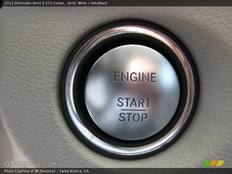 Arctic White / Ash/Black 2011 Mercedes-Benz E 350 Sedan