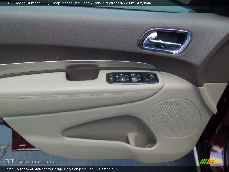 Deep Molten Red Pearl / Dark Graystone/Medium Graystone 2012 Dodge Durango SXT