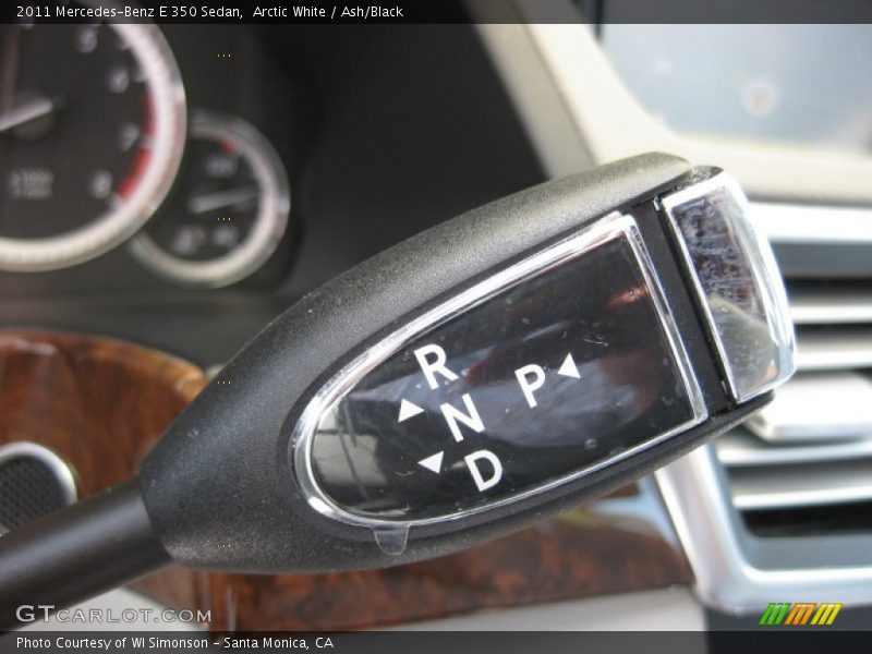 Arctic White / Ash/Black 2011 Mercedes-Benz E 350 Sedan