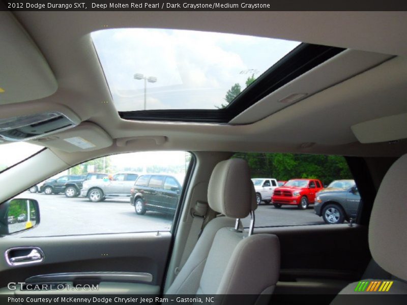 Deep Molten Red Pearl / Dark Graystone/Medium Graystone 2012 Dodge Durango SXT
