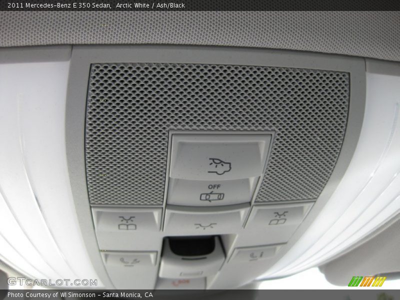 Arctic White / Ash/Black 2011 Mercedes-Benz E 350 Sedan