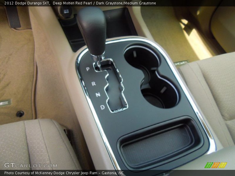 Deep Molten Red Pearl / Dark Graystone/Medium Graystone 2012 Dodge Durango SXT