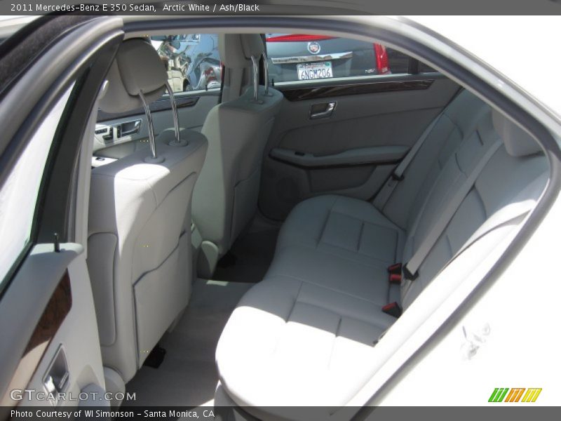 Arctic White / Ash/Black 2011 Mercedes-Benz E 350 Sedan