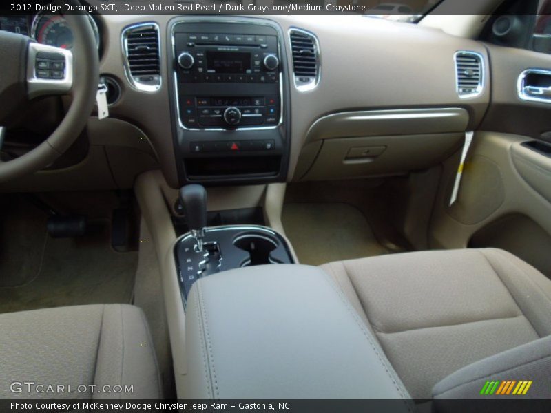 Deep Molten Red Pearl / Dark Graystone/Medium Graystone 2012 Dodge Durango SXT