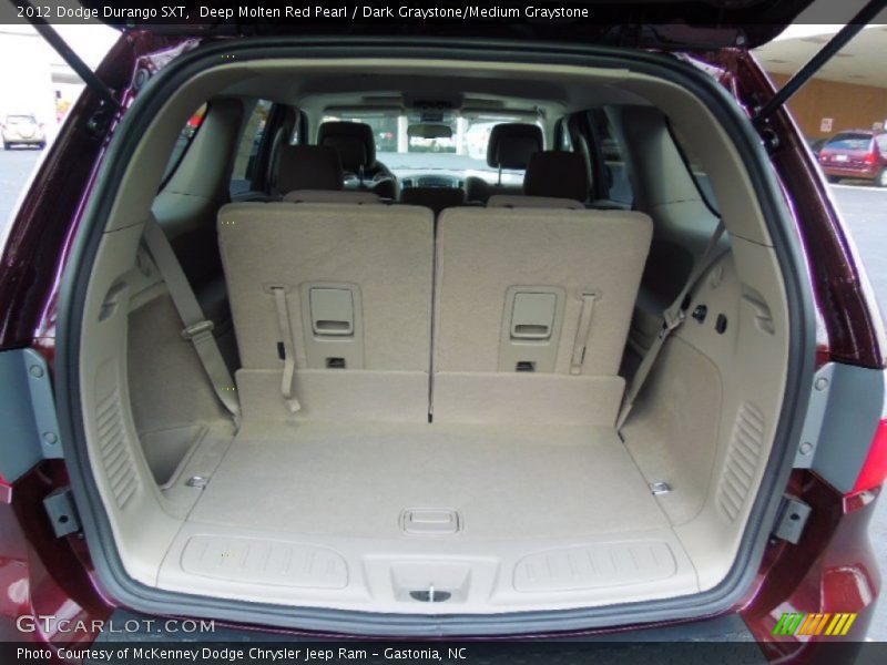 Deep Molten Red Pearl / Dark Graystone/Medium Graystone 2012 Dodge Durango SXT