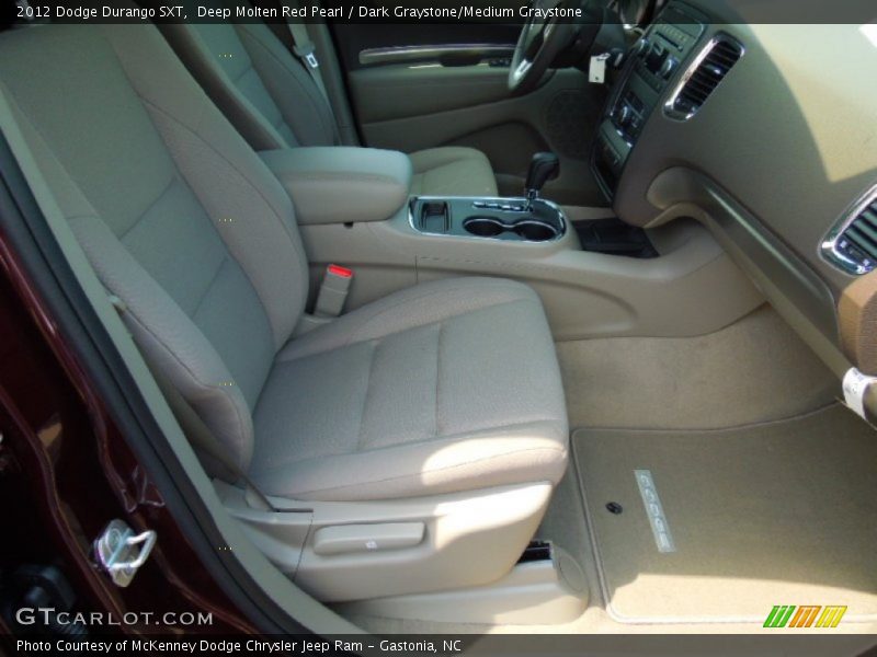 Deep Molten Red Pearl / Dark Graystone/Medium Graystone 2012 Dodge Durango SXT