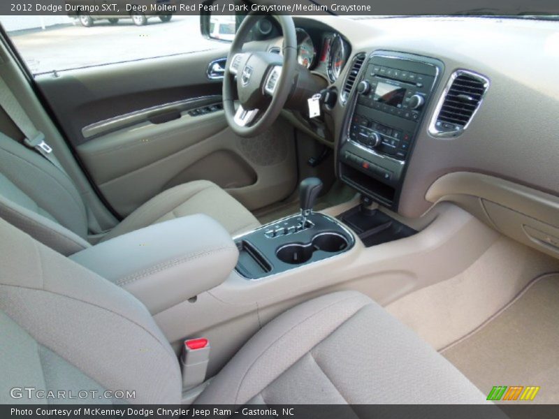 Deep Molten Red Pearl / Dark Graystone/Medium Graystone 2012 Dodge Durango SXT