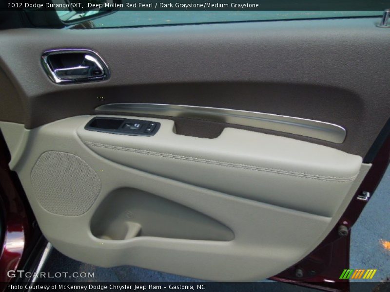 Deep Molten Red Pearl / Dark Graystone/Medium Graystone 2012 Dodge Durango SXT