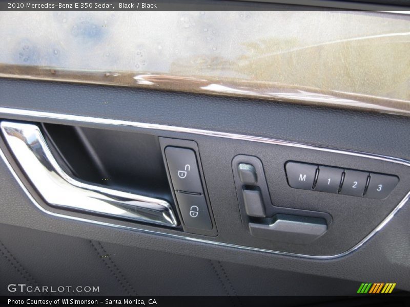 Black / Black 2010 Mercedes-Benz E 350 Sedan