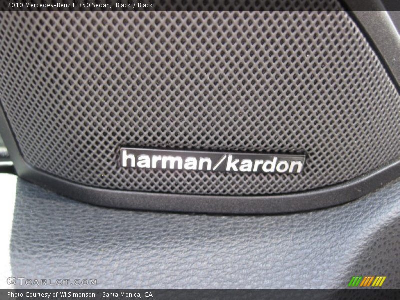 Black / Black 2010 Mercedes-Benz E 350 Sedan