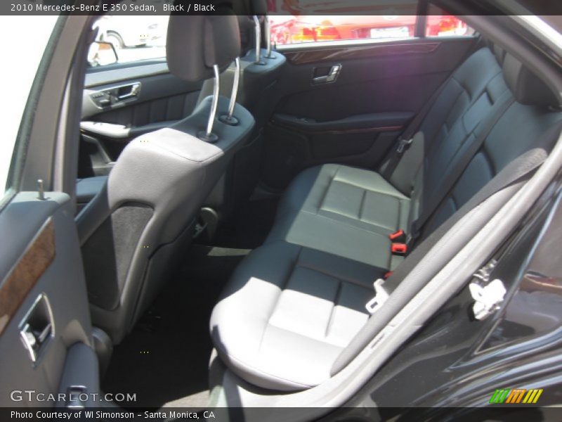 Black / Black 2010 Mercedes-Benz E 350 Sedan
