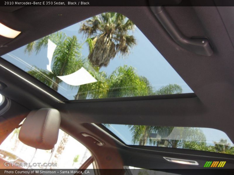 Black / Black 2010 Mercedes-Benz E 350 Sedan