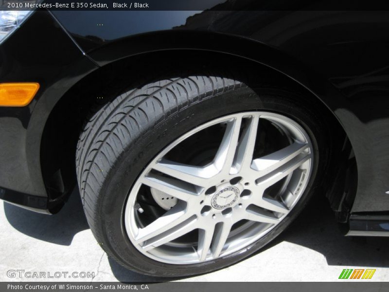 Black / Black 2010 Mercedes-Benz E 350 Sedan