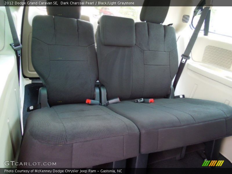 Dark Charcoal Pearl / Black/Light Graystone 2012 Dodge Grand Caravan SE