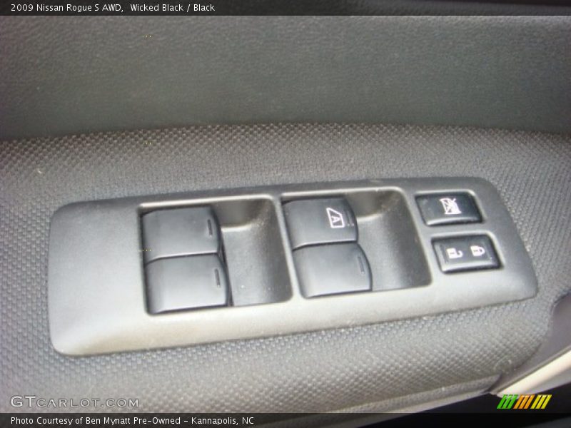 Wicked Black / Black 2009 Nissan Rogue S AWD