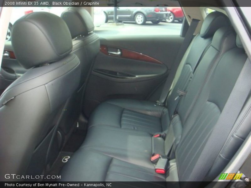 Black Obsidian / Graphite 2008 Infiniti EX 35 AWD