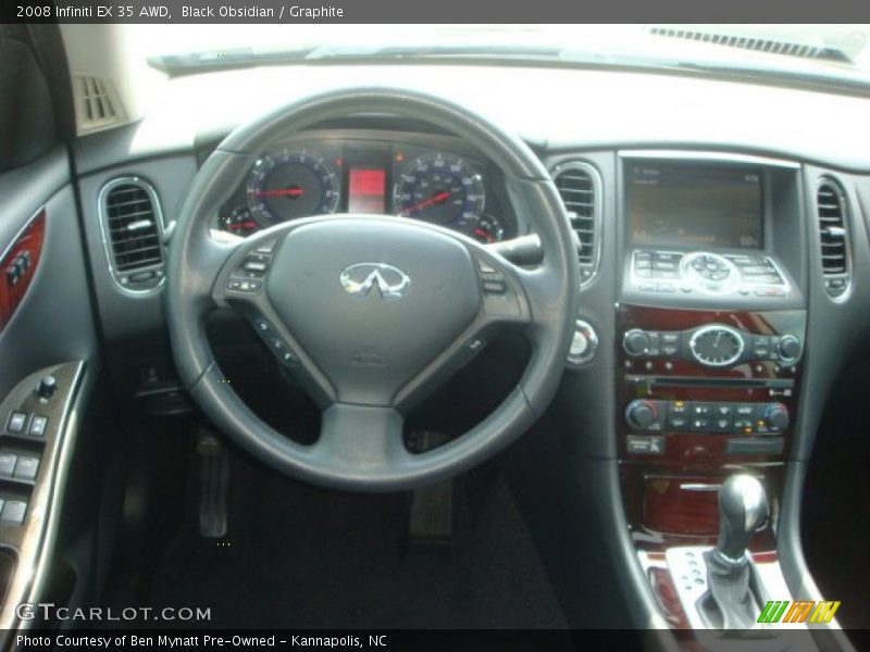 Black Obsidian / Graphite 2008 Infiniti EX 35 AWD
