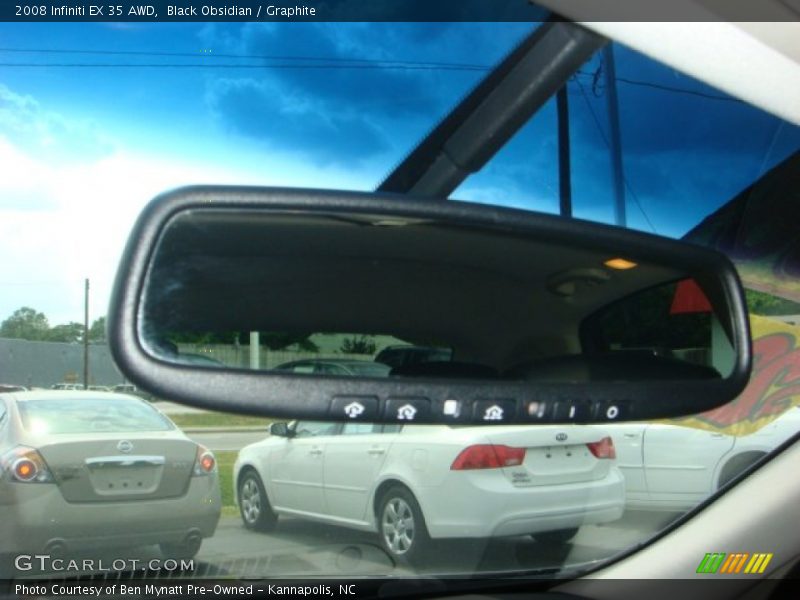 Black Obsidian / Graphite 2008 Infiniti EX 35 AWD