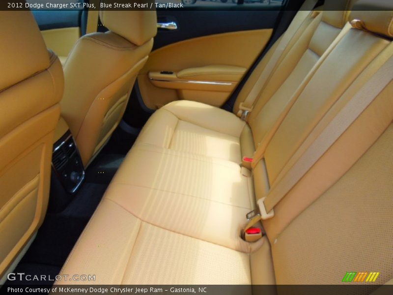 Blue Streak Pearl / Tan/Black 2012 Dodge Charger SXT Plus