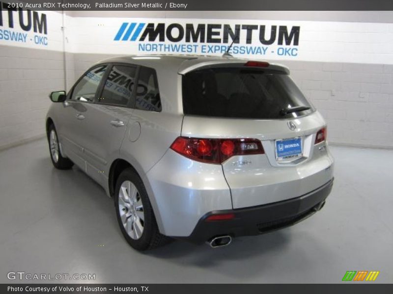 Palladium Silver Metallic / Ebony 2010 Acura RDX Technology