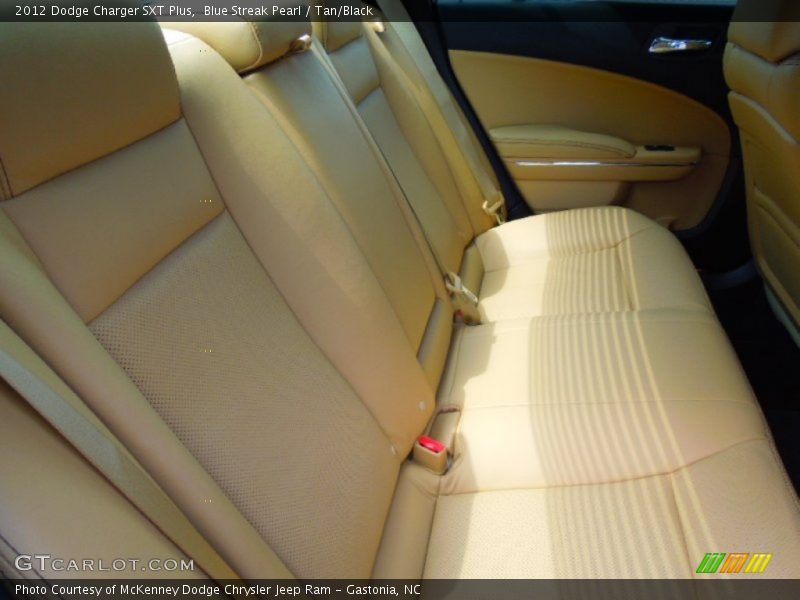 Blue Streak Pearl / Tan/Black 2012 Dodge Charger SXT Plus