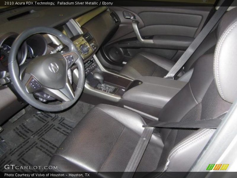 Palladium Silver Metallic / Ebony 2010 Acura RDX Technology