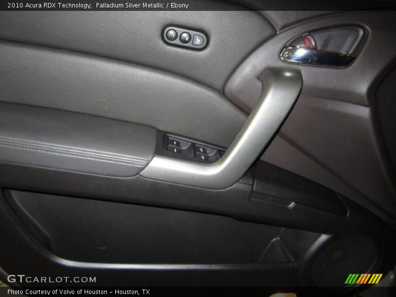 Palladium Silver Metallic / Ebony 2010 Acura RDX Technology