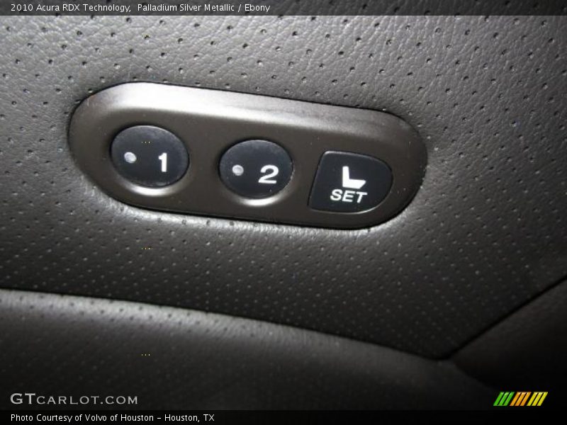 Palladium Silver Metallic / Ebony 2010 Acura RDX Technology
