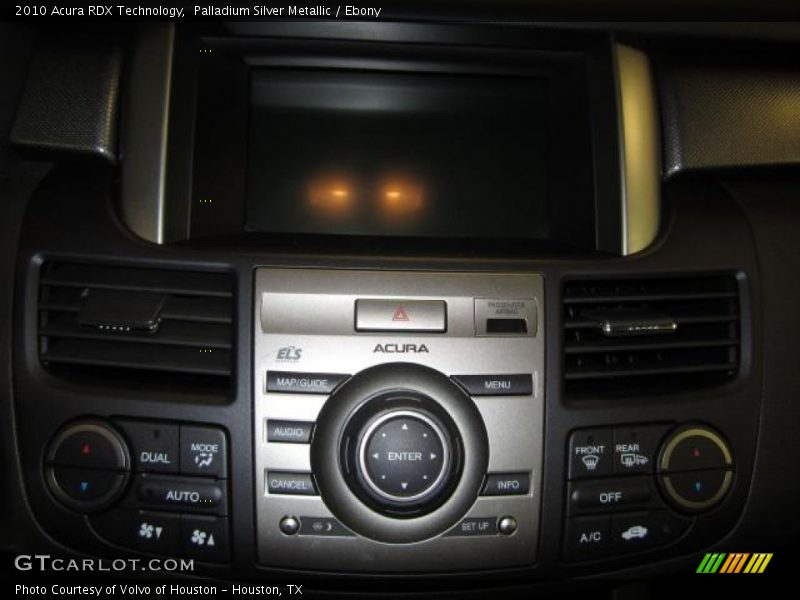 Palladium Silver Metallic / Ebony 2010 Acura RDX Technology