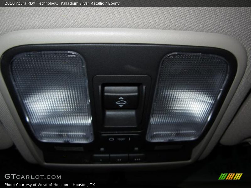 Palladium Silver Metallic / Ebony 2010 Acura RDX Technology