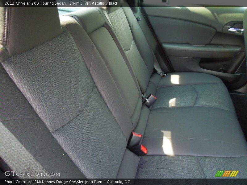 Bright Silver Metallic / Black 2012 Chrysler 200 Touring Sedan