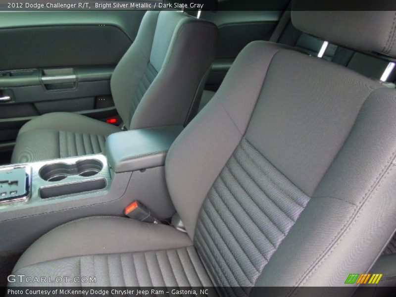 Bright Silver Metallic / Dark Slate Gray 2012 Dodge Challenger R/T