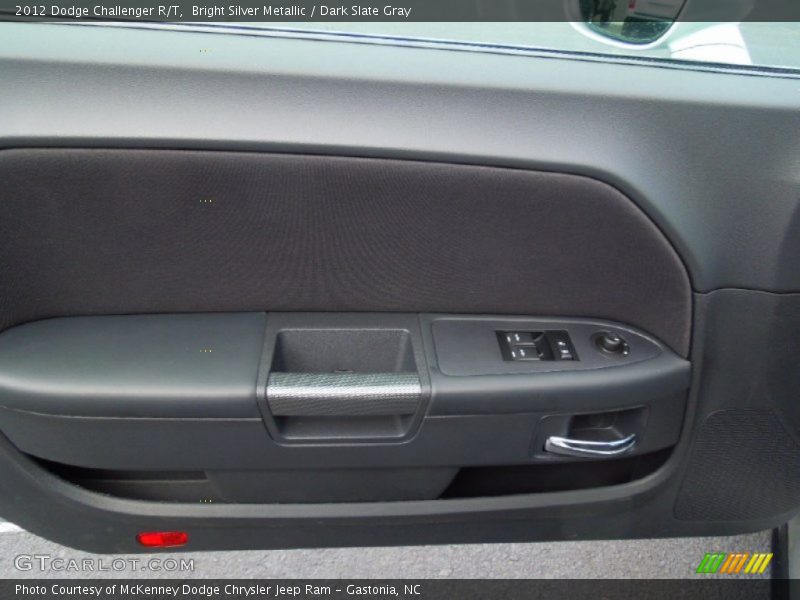 Bright Silver Metallic / Dark Slate Gray 2012 Dodge Challenger R/T